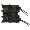 High Speed Gear Pistol TACO Double Magazine Pouch MOLLE MC Black Multicam black