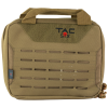 Tac Six 10816 Crew Tactical Pistol Case Coyote 600D Polyester 2 Handguns