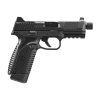 FN America, FN 545 Tactical, Semi-automatic, Striker Fired, Full Size, 45 ACP, 4.71" Barrel, Polymer Frame, Black, 1 -18 Rd Magazines and 1-15Rd Magazine