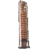 ETS Group S&W M&P 9mm 30rd Magazine, Carbon Smoke