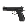 CZ Custom A01-SD OR 9mm Luger 4.93" 19+1 Black Checkered Polymer Pistol Optics Ready