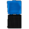 Berrys Ammo Box, Berrys 83500 Ammo Box .22lr 100rd Blu/bk