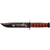 Ka-bar Usmc Operation Iraqi - Freedom 7" W/leather Shth Usmc