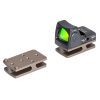 Badger Ordnance Condition One Micro Sight Mount (For C1 J-Arm Only) -Trijicon RMR Anodized TAN