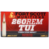 Fort Scott Munitions TUI .260 REM, 130gr, SCS - 20 Rounds [MPN: 260130SCV2]
