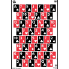Allen Ez-aim, Allen 15642 Ez aim Targets 12x18 Get The Game On 8pk