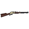 Henry Repeating Arms, Big Boy, 357 Magnum/38 Special, 20" Octagon Barrel, 10 Rounds, Lever Action Rifle, Brass Receiver, Fully Adjustable Semi Buckhorn Sights, American Walnut Stock