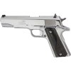 Iver Johnson 1911a1 .45acp 5" - Fs 8rd Chrome Black Wood Grips