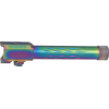 Faxon Glock 19 Barrel 9mm - Flame Flute Threaded Chameleon