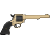 Heritage .22lr 6.5" 6Rd Sand Steel Frame Polymer
