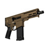 CMMG Dissent 5.7x28mm, 6.5" Barrel, 32rd, Cerakote, Midnight Bronze, Manual Safety