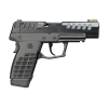 Kel-Tec P15BLK P-15 9mm Luger Caliber with 4" Barrel, 15+1 Capacity, Overall Black Finish, Picatinny Rail Frame, Serrated Nitride Steel Slide & Stippled Polymer Grip
