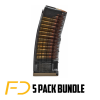 Lancer L5 Advanced Warfighter 300 Blackout 30 rnd Translucent Smoke - 5 pack