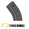 Duramag Magzine 7.62x39mm 20 rnd Black Stainless Steel - 5 pack