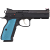 Cz Custom Shadow 2 Accu 9mm 4.89" 17-shot Black Polymer Blue Grips