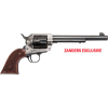 Cimarron Frontier .357 Pw Fs - 7.5" Engraved Silver/bl Wal
