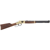 Henry Big Boy Brass Deluxe .44 Magnum/ .44 Special 20" Octagon Barrel 10rd Black and Brass Walnut Lever Action Rifle