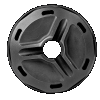 Huxwrx 2222 HUB Direct Thread Mount 5/8"x24 Black