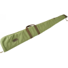 Boyt Harness GCSGUS52 Canvas Shotgun Case 52" Green Waxed Tanned Leather Accents, Quilted Flannel Lining