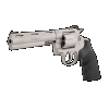 Colt Python .357mag 6" Ss Bead - Blasted Adj Sight Hogue Grips