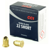 CCI Noise Blank .22 SHORT, Blanks - 100 Rounds
