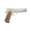 Cimarron 1911a1 .45acp 5" 8-shot Polished Nickel Walnut