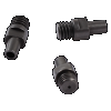 CVA Ol' Reliable Replacement Nipples 6x1mm Steel 3 Pack AC1481