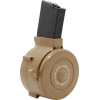 Iver Johnson Magazine Ar15 .223 Remington 50rd Drum Tan Poly