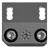 Arisaka Defense Offset Scout Flashlight Mount Adjustable Galil, Sig MPX Aluminum Black