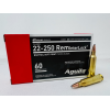 Aguila Interlock .22-250 REM, 60gr, Interlock SPBT [MPN: 8338AG] - 20 rounds