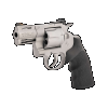 Colt Python 357 Magnum/38 Special, 3" Barrel, 6rd, Stainless, Black Grip