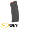 Amend2 Ar-15 Magazine 5.56x45 - 30rd Polymer Black - 5-PACK