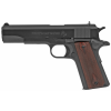 Colt 1911 Government 38 Super 5" 9+1 Blued Steel Slide Checkered Black Cherry G10 Grip