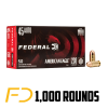 Federal American Eagle .45 ACP, 230gr, FMJ - 1000 Rounds (20 boxes of 50 rnds) [MPN: AE45A]