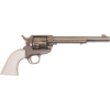 Cimarron Frontier .45 Colt 7.5" 6rd Engraved Nickel/ivory