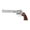 Colt Python .357 MAG, 8" barrel, Stainless Steel, Adjustible Sight, Walnut, 6 rounds [MPN: PYTHONSP8WTS]