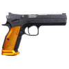 Cz Ts2 Sa 9mm Fs 20shot Black Polycoat Orange Grip