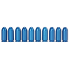 A-zoom Metal Snap Cap Blue - .45acp 10-pack