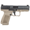 Canik Mete Sf 9mm 4.2" Bbl Or Fs 2 15rd Mags Black FLAT DARK EARTH