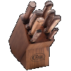 Case Household 10249 9-piece Block Set W/solid Handles