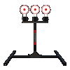 Birchwood Casey 3 Spring Loaded Self Resting Targets Bir 3tpr 3self Resettng Trgt W/plate Rck