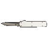 Cobra Tec Knives Llc Mini Mamba Mnsilmgen2dns Knurled Silver Drp