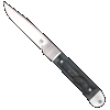 Cobratec Trapper Hidden - Release 3.18" Black Bne Scales