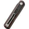 Civivi Knife Foldis 2.67" Blk - Hand Rubbed Copper/silver