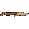 Crkt M16-10dz 3" Half Serrated - Tan/tan Tanto D2