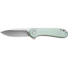 Civivi Knife Elementum Ii 2.96 - " Natural G10/satin Bttn Lock
