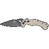 Cobratec Ryker Auto Folder - 3.75" Tan/black Stnwsh D2 Bld