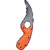 Columbia River Bear Claw Crkt 2511er 2.39 Ser Orng
