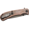 Browning Knife Rivet Folder - 3" Copper W/finger Flipper