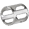 Dead Air Fixed Barrel Spacer Deadair Da409 P-series